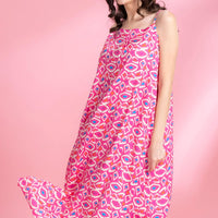 Baby Blush Pink Rayon Dress