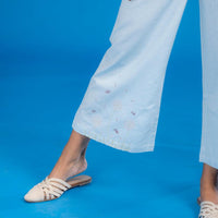 Blue New & You Blue Cotton Shirt - Pyjama Set