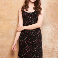 Twilight Modal Black Short Nighty