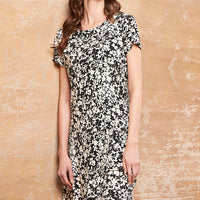 Shadow Modal Black Short Nighty