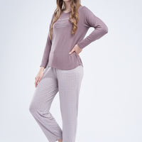 July wear For Women Brown T-Shirt - Pyjama - PC1118