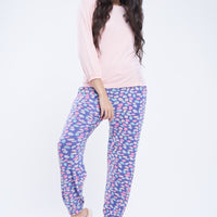 July wear For Women Lt Peach T-Shirt - Pyjama - PC1116