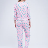 July wear For Women Pink T-Shirt - Pyjama - PC1119