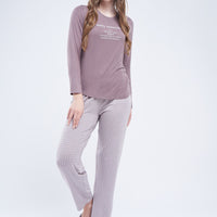 July wear For Women Brown T-Shirt - Pyjama - PC1118