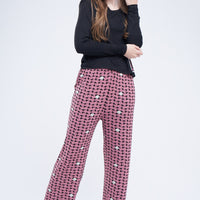 July wear For Women Black T-Shirt - Pyjama - PC1126