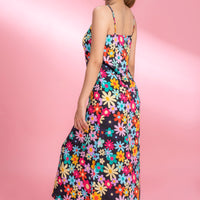 Flower Power Multi Colour Dress