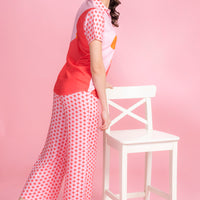 Pink Affair Pink Rayon Co-ord Set