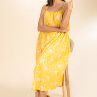 Juniper Yellow Cotton Dress