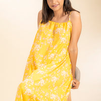 Juniper Yellow Cotton Dress