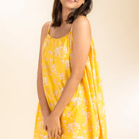 Juniper Yellow Cotton Dress