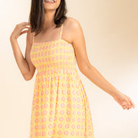 Esi Yellow Cotton Dress