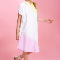 Lemon Quarty Yellow Cotton Dress