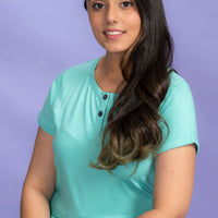 Raya Sage Modal T-Shirt - Pyjama Set