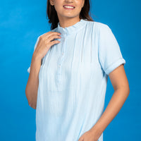 Wishy Washy Twins Blue Cotton Co-ord Set