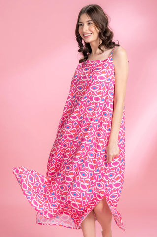 Baby Blush Pink Rayon Dress