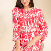 Arum Pink Rayon Dress