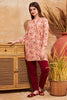 Day Rouge Modal Maroon Long Top - Pyjama Set