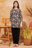 Sharon Modal Blue Long Top - Pyjama Set
