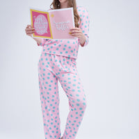 July wear For Women Pink T-Shirt - Pyjama - PC1119