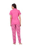 Blush Pink Knitted Cotton Shirt - Pyjama