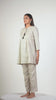 Cassia Off-White Cotton kurta Set