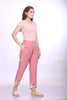 Gwen Onion Pink 100% Linen Bottom