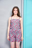 Smart Treats Pink Rayon Top With Pyjama And Shorts Set
