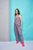 Smart Treats Pink Rayon Top With Pyjama And Shorts Set